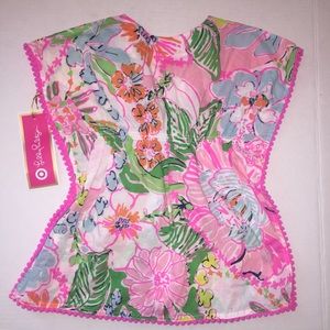 Lilly Pulitzer for Target Dresses - Lilly Pulitzer Beach Cover Up Dress Nosey Posey 3T Lilly Pulitzer for Target Dresses - Lilly Pulitzer Beach Cover Up Dress Nosey Posey 3T